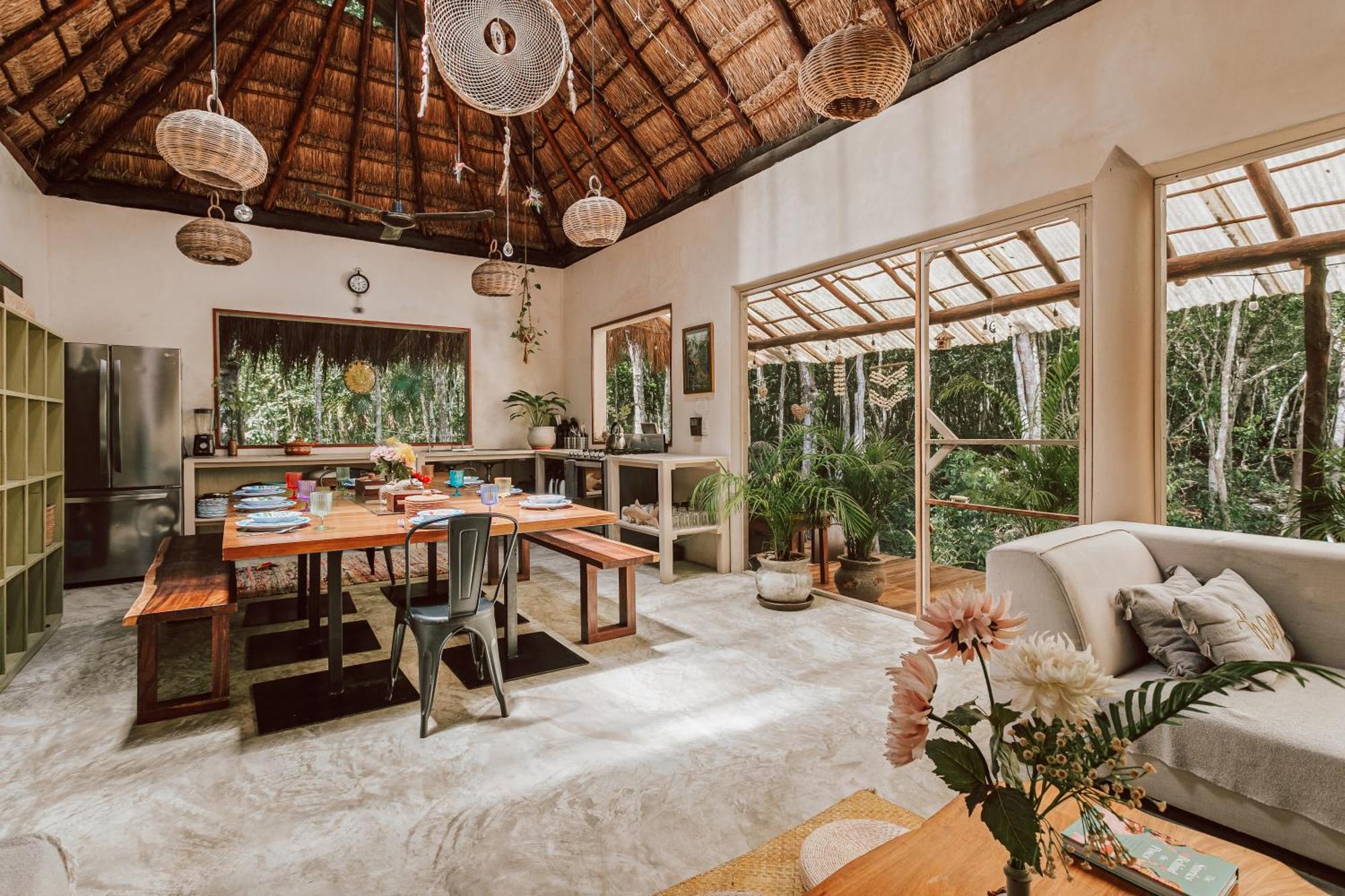 Отель Casa Arkaana Eco Retreat Тулум Экстерьер фото